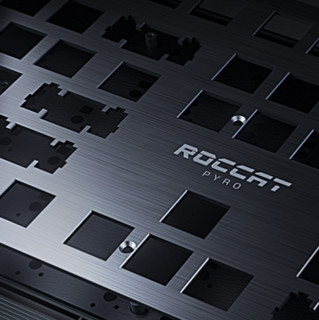 ROCCAT 冰豹 Pyro 派罗 104键 有线机械键盘 黑色 ttc红轴 RGB