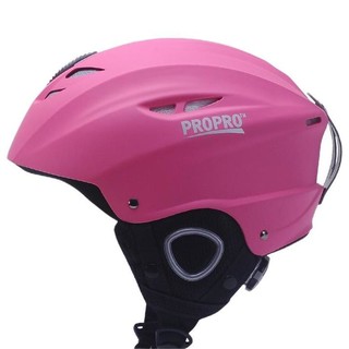 PROPRO 滑雪头盔 玫红色 XL