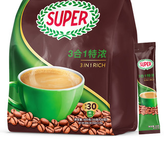 SUPER 超级 3合1特浓咖啡 600g