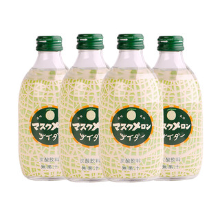 友傑 碳酸饮料 哈密瓜味 300ml*4瓶