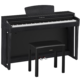 PLUS会员：YAMAHA 雅马哈 电钢琴CLP725B 黑色+原装琴凳