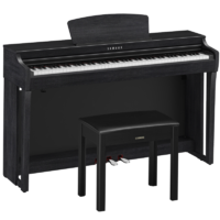 PLUS会员：YAMAHA 雅马哈 电钢琴CLP725B 黑色+原装琴凳