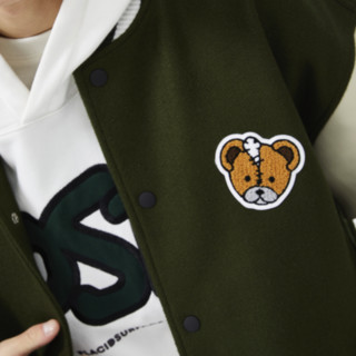 PSO Brand 小熊系列 男女款夹克 PS3111 绿色 XL