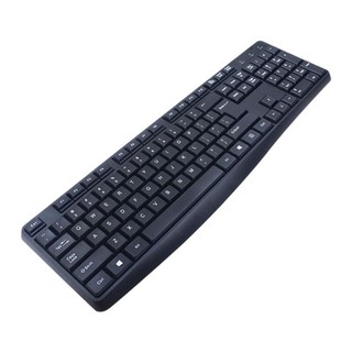 惠寻 WK-01 104键 有线薄膜键盘 黑色 无光
