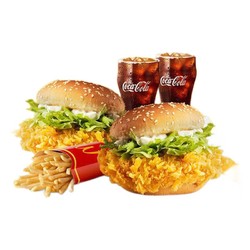 McDonald's 麦当劳 经典麦辣汉堡双人餐 电子券