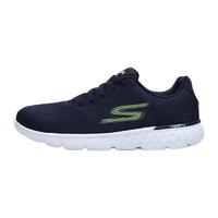 SKECHERS 斯凯奇 Go Run 400 男子跑鞋 54354/NVLM 海军蓝色/柠檬色 42.5