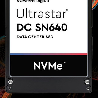 Western Digital 西部数据 Ultrastar DC SN640 NVMe U.2 固态硬盘  960GB（PCI-E3.0）