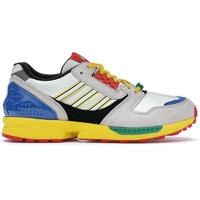 adidas ORIGINALS Zx 8000 Lego联名款 男子跑鞋 FZ3482 白/黄/蓝 40