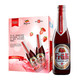 限地区、有券的上：Fruli 芙力 草莓精酿果啤 330ml*6瓶 比利时原装进口