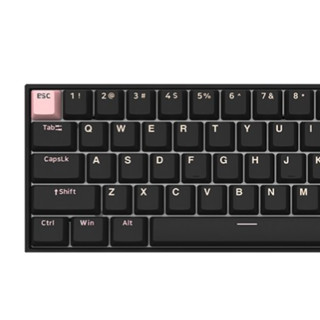 FL·ESPORTS 腹灵 F12 68键 2.4G蓝牙 多模无线机械键盘 黑OV 凯华BOX红轴 RGB