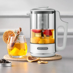 Morphy Richards 摩飞 MR6086 养生壶 0.6L 典雅白