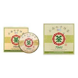 中茶 云南七子饼茶 7541普洱生茶 150g