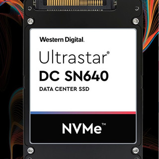 Western Digital 西部数据 Ultrastar DC SN640 NVMe U.2 固态硬盘 1.92TB（PCI-E3.0）