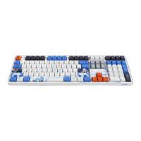 Akko 艾酷 5108S 108键 有线机械键盘 白色 果冻蓝轴 RGB