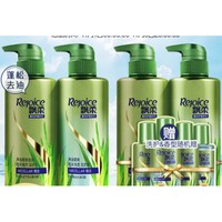 Rejoice 飘柔 洗护套装（洗300+护300ml*2+赠 洗护50ml*4）