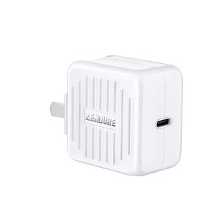 Zendure 征拓 18W苹果快充套装充电器 Type-C充电器 18W 白色
