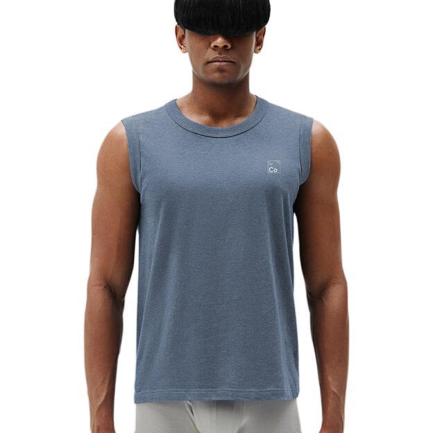 Bananain 蕉内 男士吊带背心 H500S-OC-YB 黛蓝花灰 L