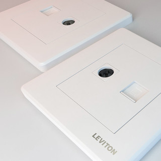 LEVITON 立维腾 拉斯维加斯系列 电视电脑插座 雅白