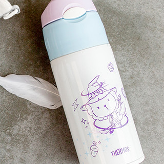 THERMOS 膳魔师 JNR-353 儿童吸管保温杯 400ml 紫色