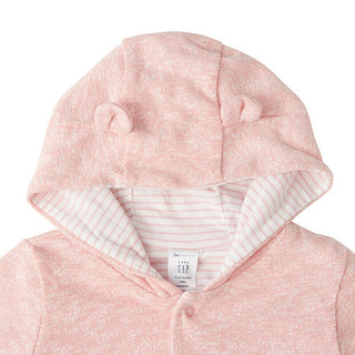 Gap 盖璞 布莱纳系列 592524 儿童连帽卫衣 基本款 俏皮粉色 73cm