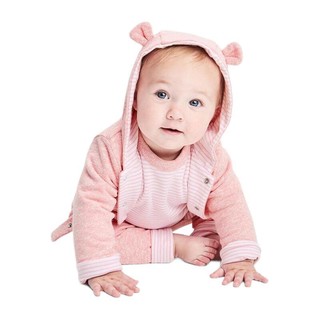 Gap 盖璞 布莱纳系列 592524 儿童连帽卫衣 基本款 俏皮粉色 73cm