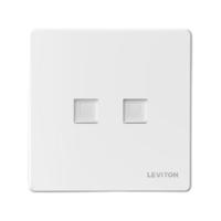 LEVITON 立维腾 拉斯维加斯系列 二位电脑插座 雅白