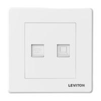 LEVITON 立维腾 拉斯维加斯系列 电话电脑插座 雅白