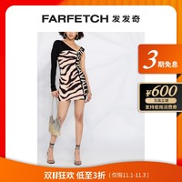 JUSTcavalli Just Cavalli女士单肩紧身连衣裙FARFETCH发发奇