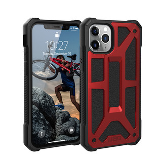 UAG iPhone11 Pro max 皮革手机壳 红色