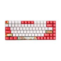 NEWMEN 新贵 GM840 84键 蓝牙双模机械键盘 白色 国产红轴 RGB