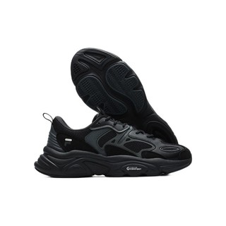 FILA 斐乐 HERITAGE-FHT系列 男子休闲运动鞋 F12M124156F-BD 黑色/深灰 42