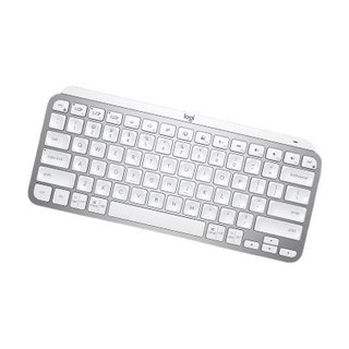 logitech 罗技 MX Keys Mini Mac版 79键 蓝牙无线薄膜键盘 白色 单光