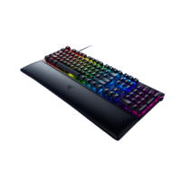 RAZER 雷蛇 猎魂光蛛 V2 108键 有线机械键盘 黑色 线性光轴 RGB