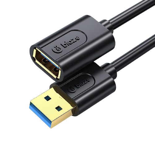 Biaze 毕亚兹 镀金款USB3.0延长线1m