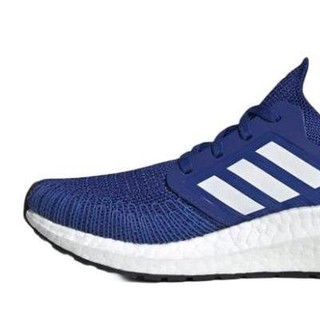 adidas 阿迪达斯 Ultraboost 20 J 中性跑鞋 EG4860 蓝色 36