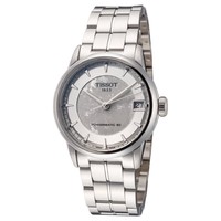 限新用户、补贴购：TISSOT 天梭 Luxury系列 女士自动机械表 T086.207.11.031.10