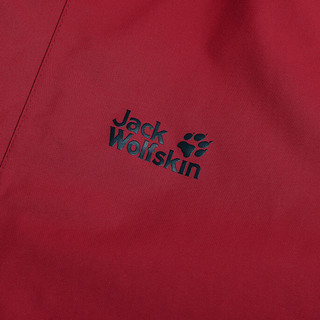 Jack Wolfskin 狼爪 ACTIVE OUTDOOR系列 男子冲锋衣 5012774-2027 深漆红 S