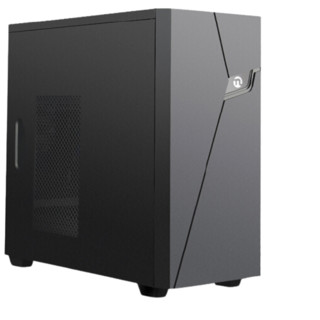 NINGMEI 宁美 卓 CR500 9代酷睿版 商用台式机 黑色 (酷睿i3-9100F、GT730、8GB、240GB SSD、风冷)