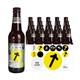 PLUS会员：DEKI 上气 精酿啤酒 经典比利时小麦啤酒 330ml*24瓶