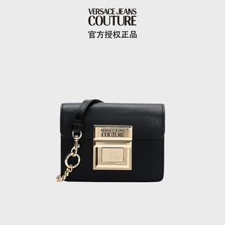 VERSACE 范思哲 Versace Jeans Couture奢侈品女包 21秋冬女士Seasonal单肩包 71VA4B23-ZP041 黑色 U