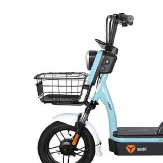 Yadea 雅迪 乐骑PLUS-L 电动自行车 TDT1275Z 48V24Ah锂电池 搪瓷蓝