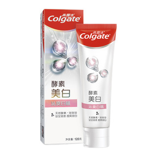 Colgate 高露洁 酵素美白牙膏套装 (沁爽白桃+淡雅桂花)