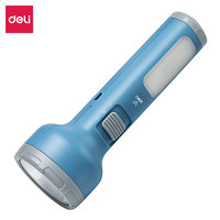 deli 得力 DL 得力工具 deli 得力 DL 得力工具 deli 得力 LED双照明可充电式手电筒 USB充电轻巧便携  大号蓝色3663A