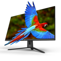 HKC 惠科 31.5英寸4k高清 广视角微边框 商用办公壁挂低蓝光不闪屏PS4台式电脑显示器T3252U