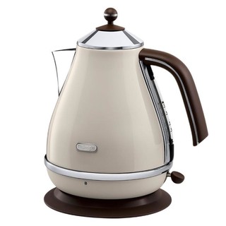 De'Longhi 德龙 Icona Vintage系列 KBO2001.BG 保温电水壶 1.7L 奶油白