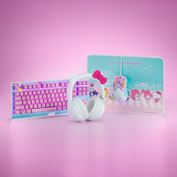 RAZER 雷蛇 Hello Kitty 87键 有线机械键盘 粉色 雷蛇绿轴 单光