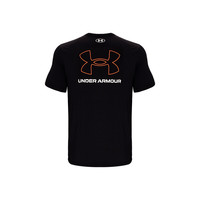 UNDER ARMOUR 安德玛 QT 男子运动T恤 1371049-001 黑色 L