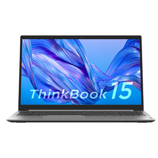 ThinkPad 思考本 ThinkBook 15 2021款 十一代酷睿版 15.6英寸 轻薄本 银灰色（酷睿i7-1165G7、MX450、16GB、1TB SSD、1080P）