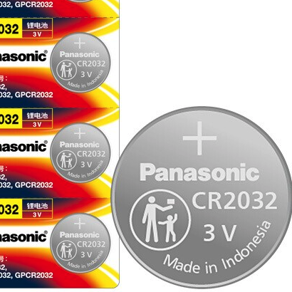 Panasonic 松下 CR2032 纽扣电池 3V 210mAh