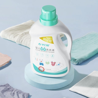 YCYK 婴儿酵素洗衣液 组合香型 1500ml*4瓶+500ml*13袋